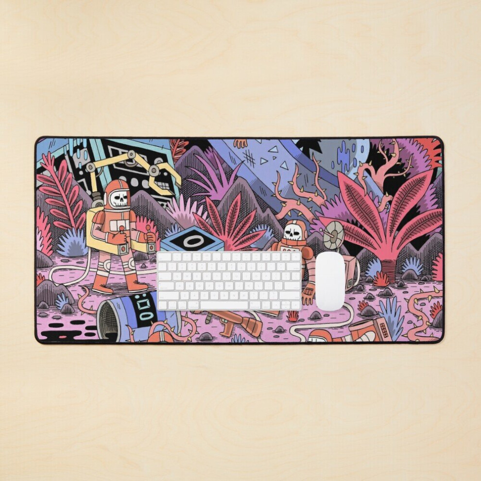Desk Mat Chaos Large Gaming Mouse Pad 35X16 Inch 7802738374568