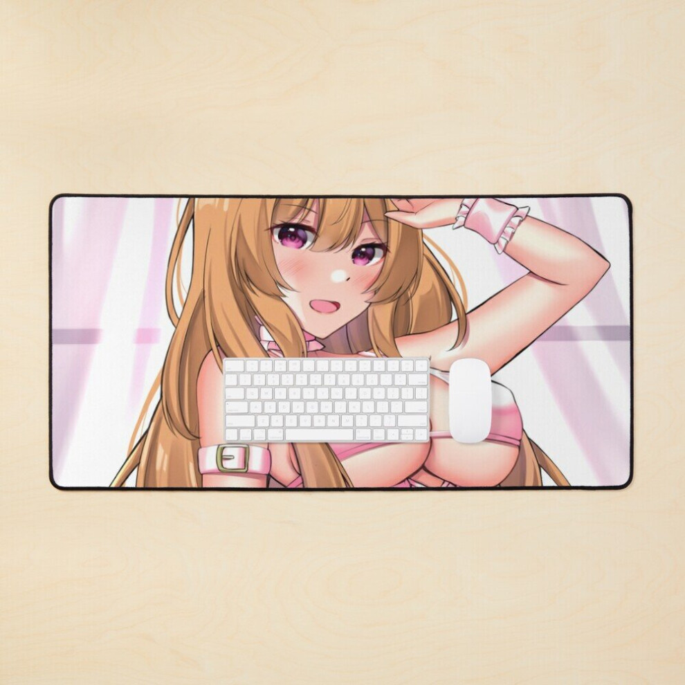 Desk Mat Raphtalia Lewd Maid Large Gaming Mouse Pad 35X16 Inch 7802738366501