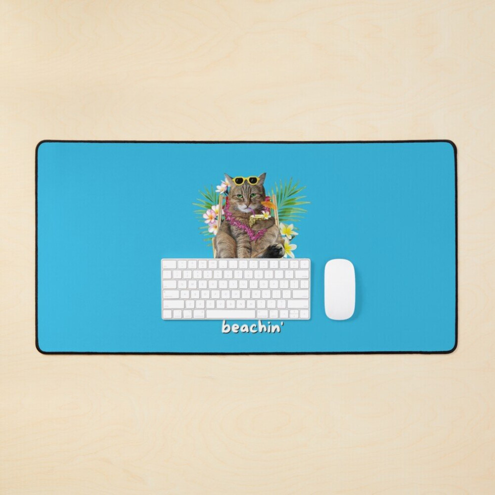 Desk Mat Beachin Large Gaming Mouse Pad 35X16 Inch 7802738409154