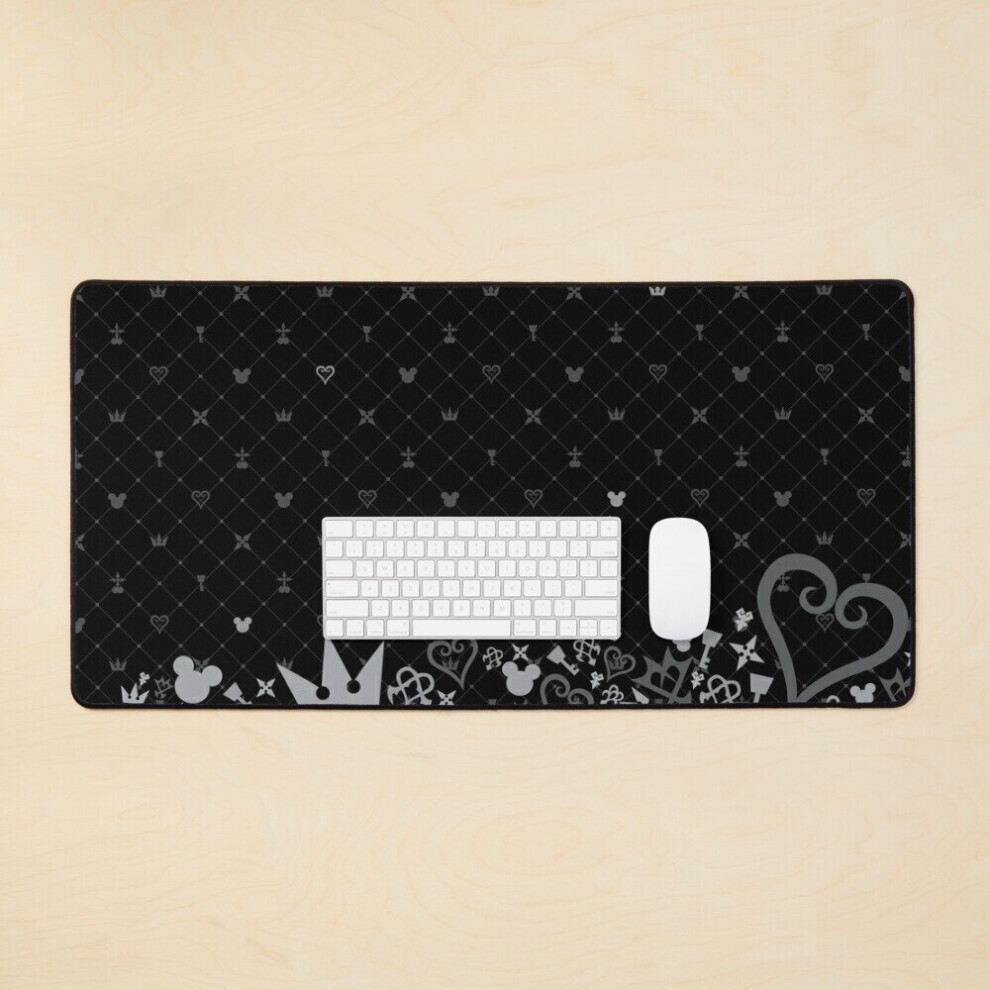 Desk Mat Kingdom Hearts Pattern2 Large Gaming Mouse Pad 35X16 Inch 7802738310900