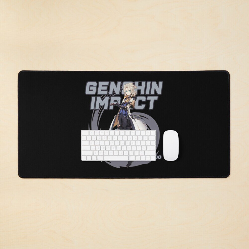 Desk Mat Albedo - (Genshin Impact) Large Gaming Mouse Pad 35X16 Inch 7802738369656