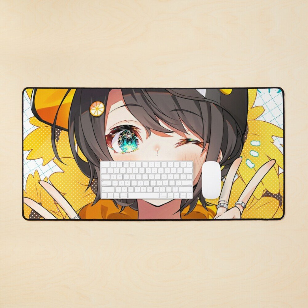 Desk Mat Oozora Subaru Large Gaming Mouse Pad 35X16 Inch 7802738349252