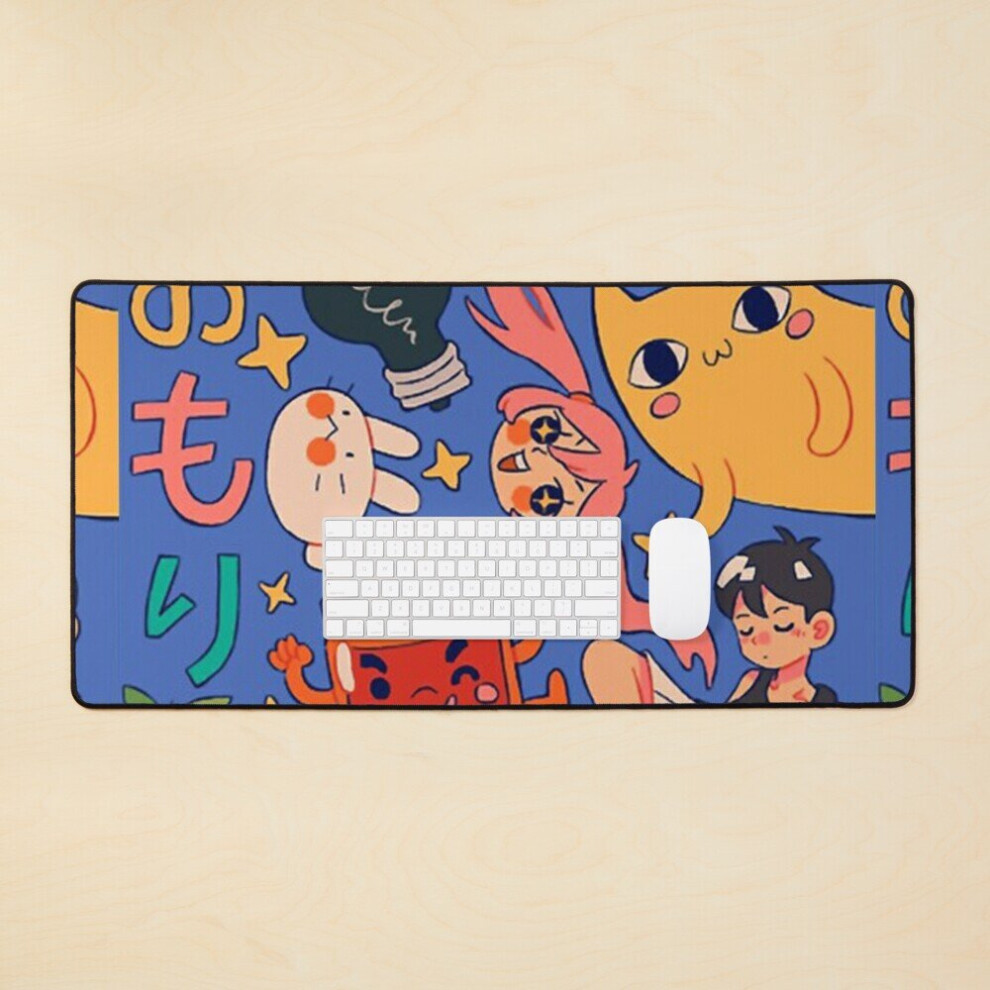 Desk Mat Omori Poster Large Gaming Mouse Pad 35X16 Inch 7802738410938
