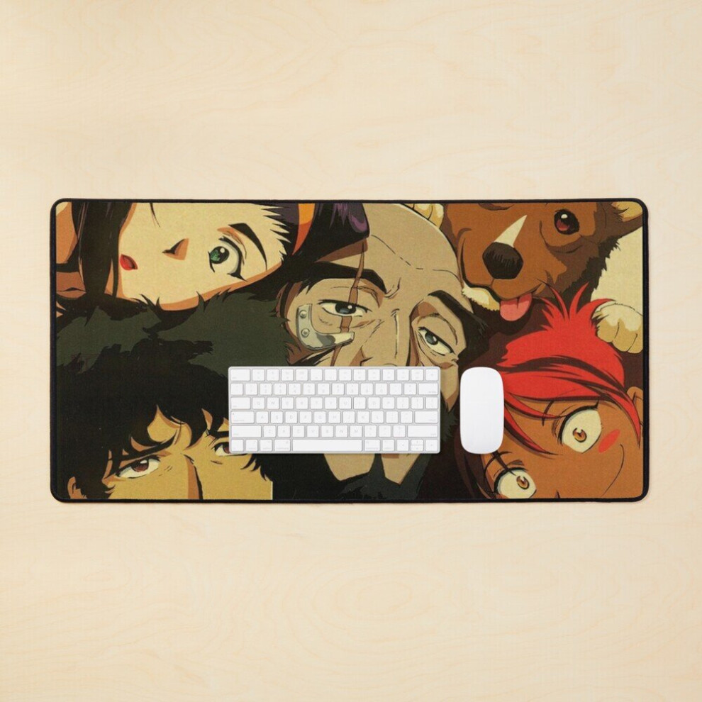 Desk Mat Cowboy Bebop Large Gaming Mouse Pad 35X16 Inch 7802738318128