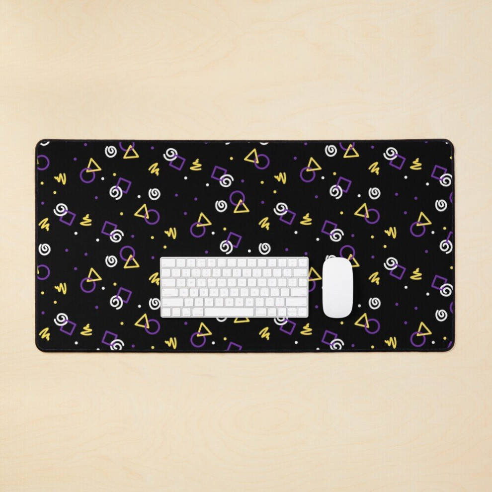 Desk Mat Nonbinary Arcade Carpet Large Gaming Mouse Pad 35X16 Inch 7802738339246