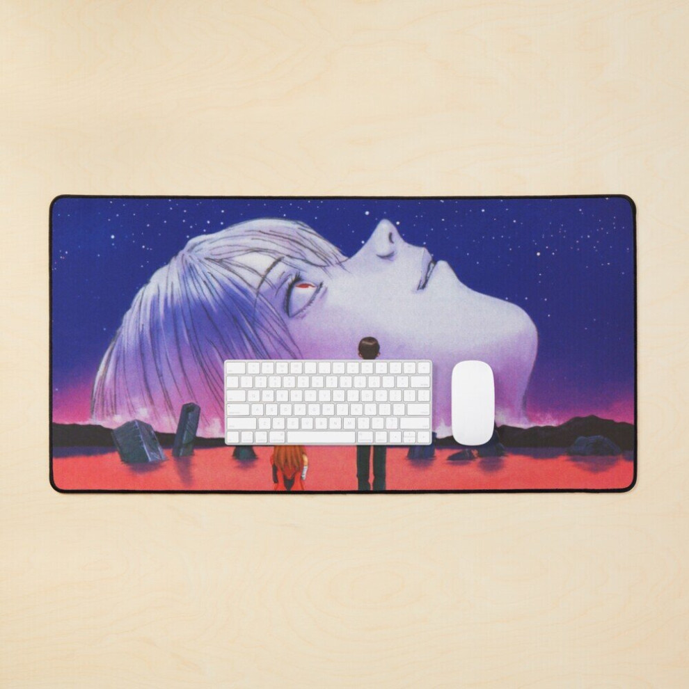 Desk Mat Evangelion The End Large Gaming Mouse Pad 35X16 Inch 7802738353488