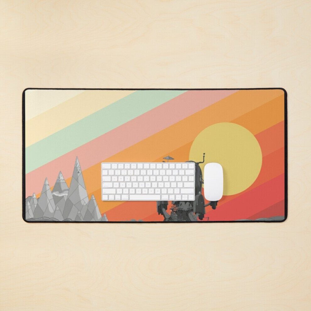 Desk Mat Land Of Ooo (Adventure Time) Large Gaming Mouse Pad 35X16 Inch 7802738383898