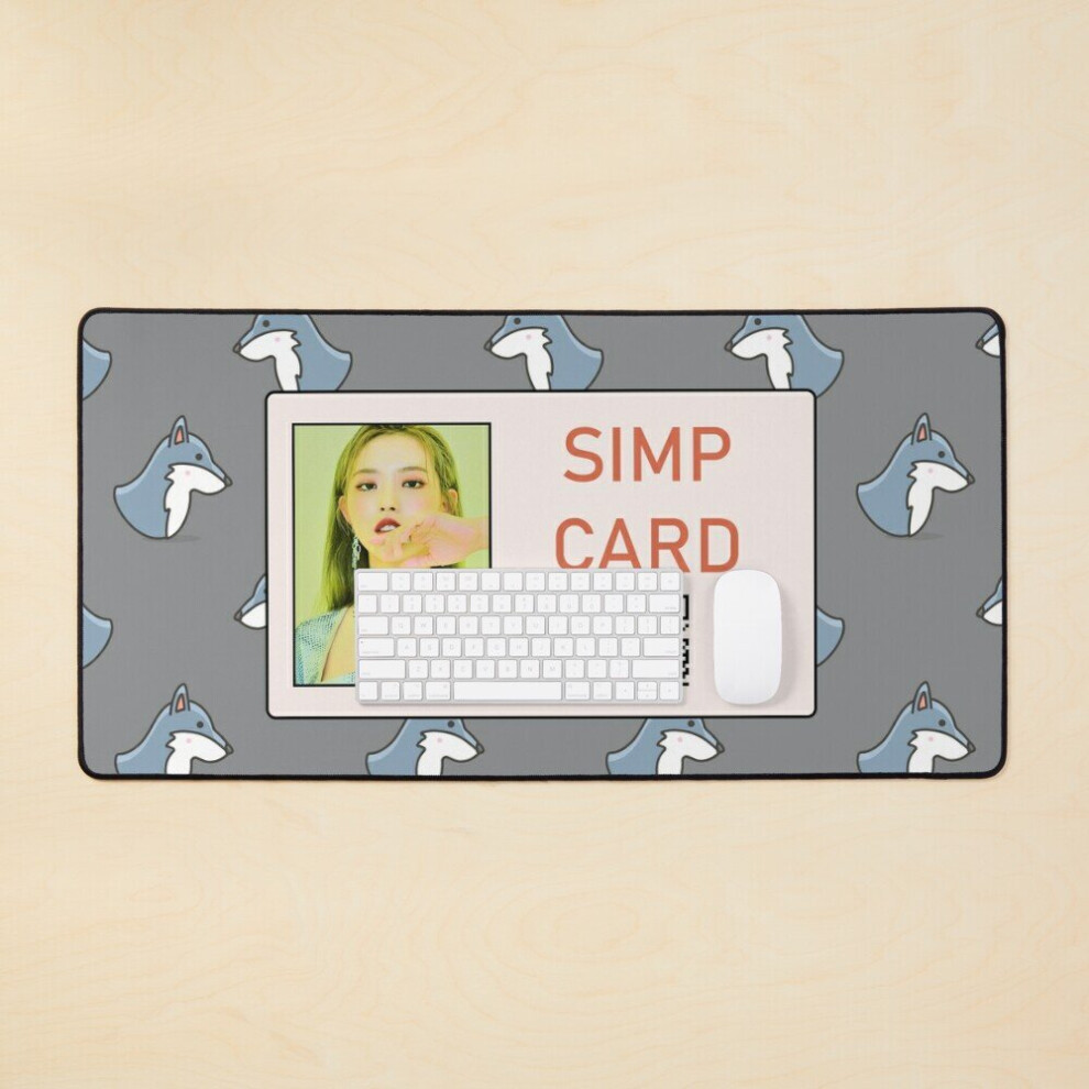 Desk Mat Olivia Hye Simp Card! Large Gaming Mouse Pad 35X16 Inch 7802738397529