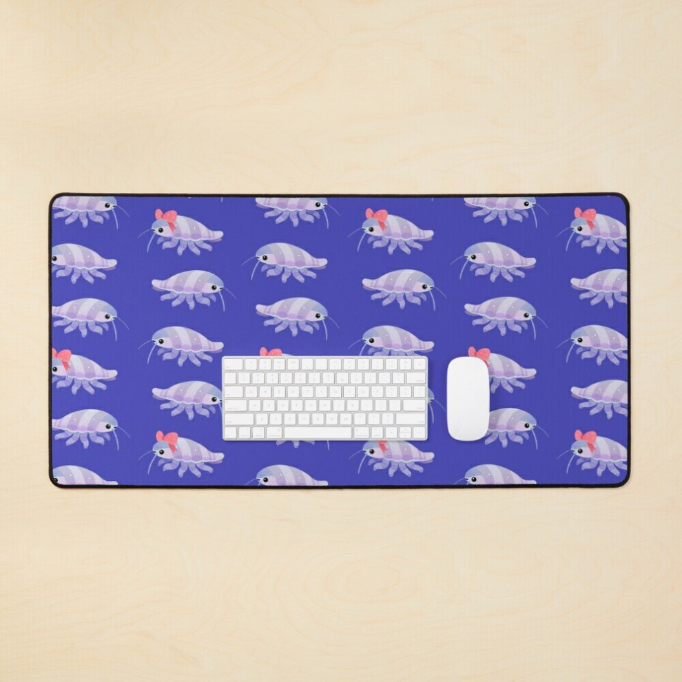Desk Mat Ribbon Giant Isopod Large Gaming Mouse Pad 35X16 Inch 7802738381399