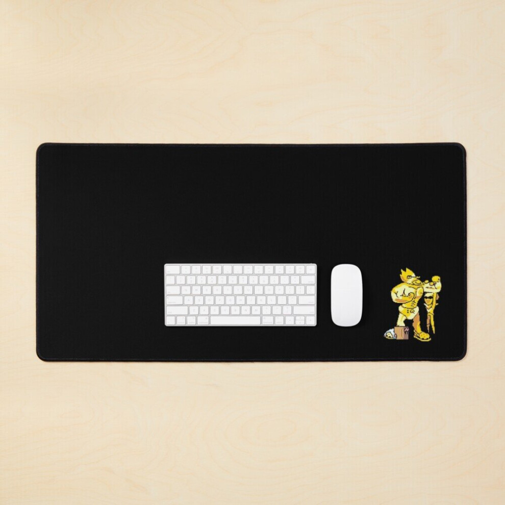 Desk Mat Deltarune Chapter 2 - Berdly Statue Large Gaming Mouse Pad 35X16 Inch 7802738382709