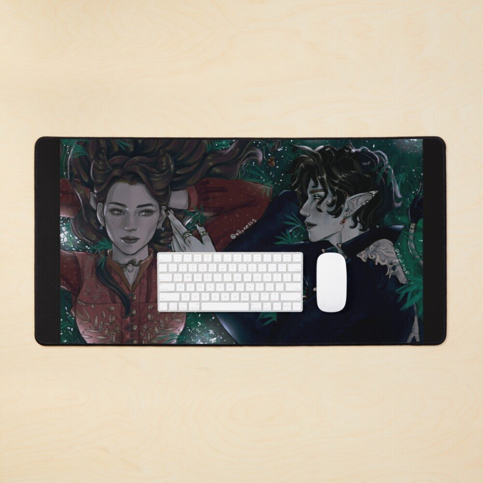 Desk Mat Jurdan (The Cruel Prince) Large Gaming Mouse Pad 35X16 Inch 7802738385878