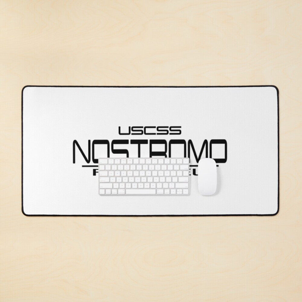 Desk Mat Nostromo Flight Crew Large Gaming Mouse Pad 35X16 Inch Black 7802738384710