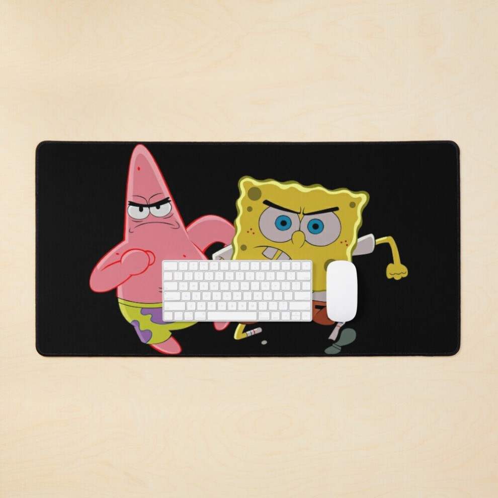 Desk Mat Spongebob-Patrick Large Gaming Mouse Pad 35X16 Inch 7802738384079