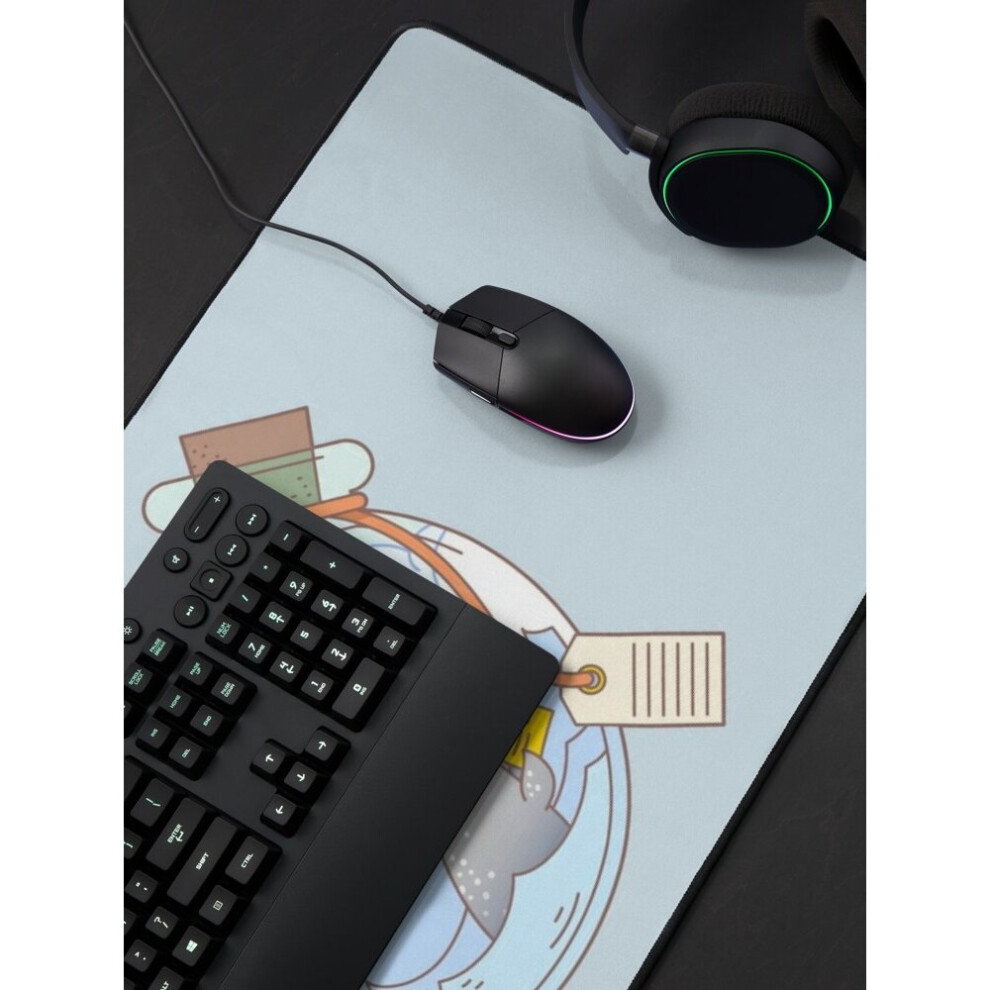 Desk Mat Bubu The Guinea Pig, A Jar Of Adventure Large Gaming Mouse Pad 35X16 Inch 7802738409147