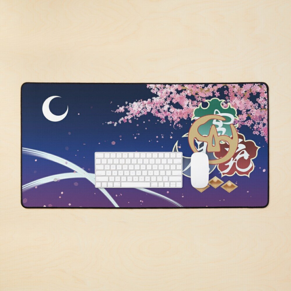 Desk Mat Ffxiv Samurai Job Mat Large Gaming Mouse Pad 35X16 Inch 7802738309829