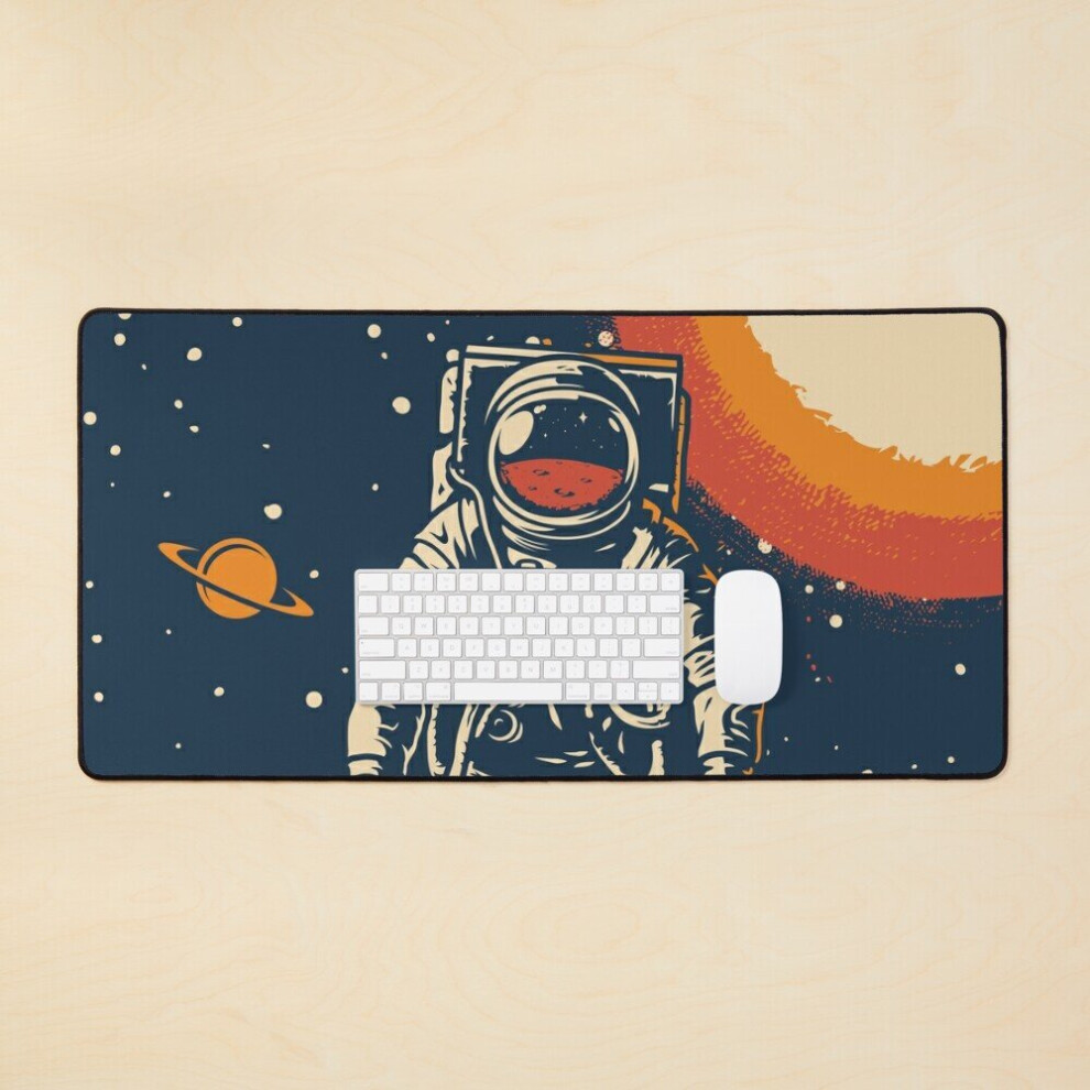 Desk Mat You Need More Mars Vintage Space Exploration Large Gaming Mouse Pad 35X16 Inch 7802738328103