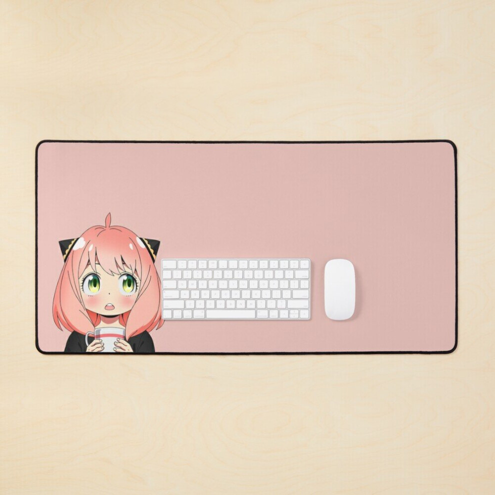 Desk Mat Anya Cute Kawaii Large Gaming Mouse Pad 35X16 Inch 7802738323160
