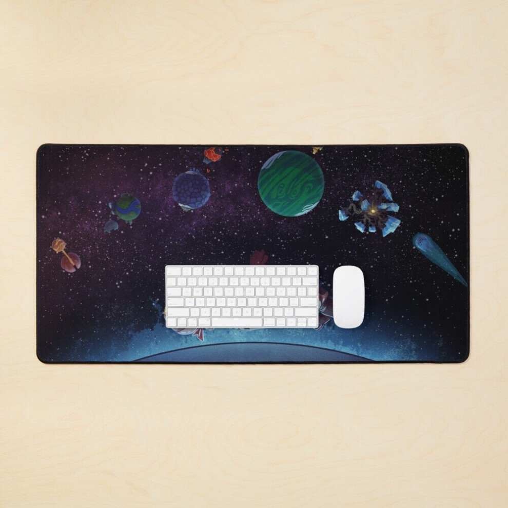Desk Mat Outer Wilds Game Of The Year Large Gaming Mouse Pad 35X16 Inch 7802738313505