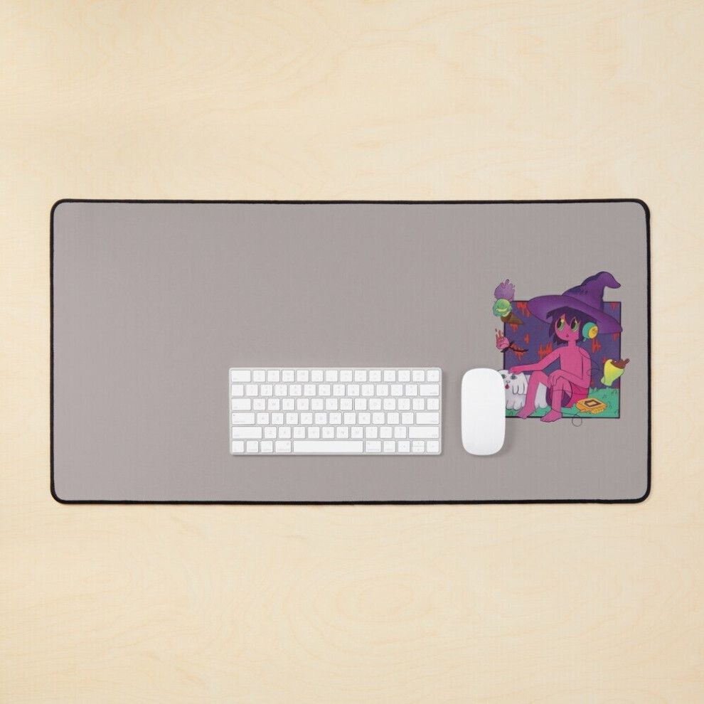 Desk Mat Clancy Charlotte - Midnight Gospel Large Gaming Mouse Pad 35X16 Inch 7802738359206
