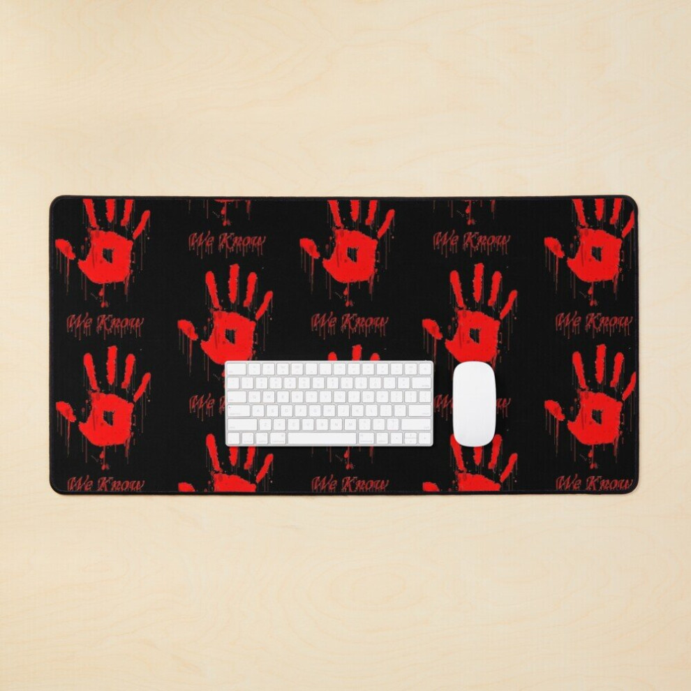 Desk Mat They Don't Know Brotherhood Large Gaming Mouse Pad 35X16 Inch 7802738376203