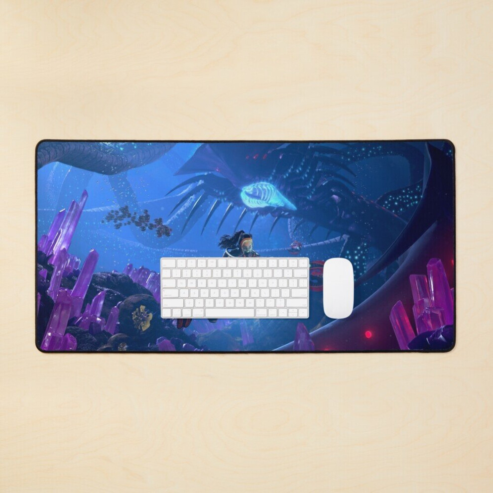 Desk Mat Subnautica Below Zero - Game Large Gaming Mouse Pad 35X16 Inch 7802738320657