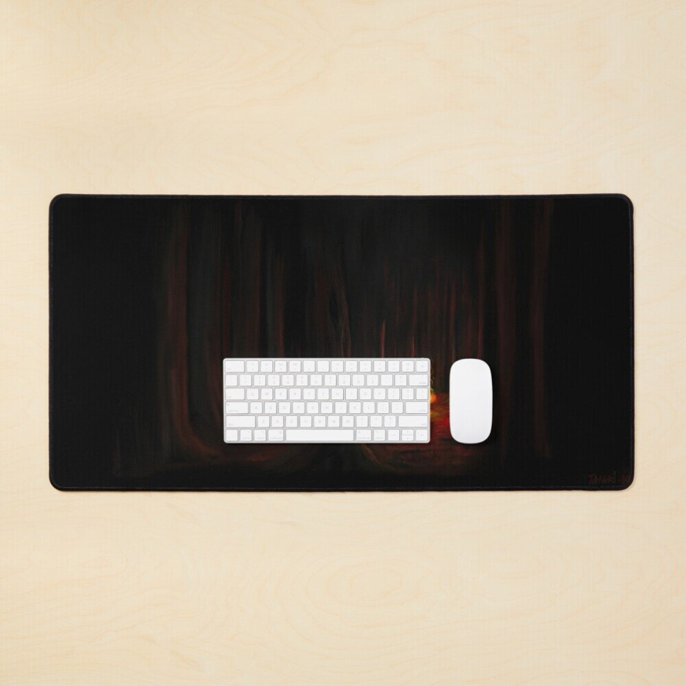 Desk Mat A Warm Place Large Gaming Mouse Pad 35X16 Inch 7802738385021