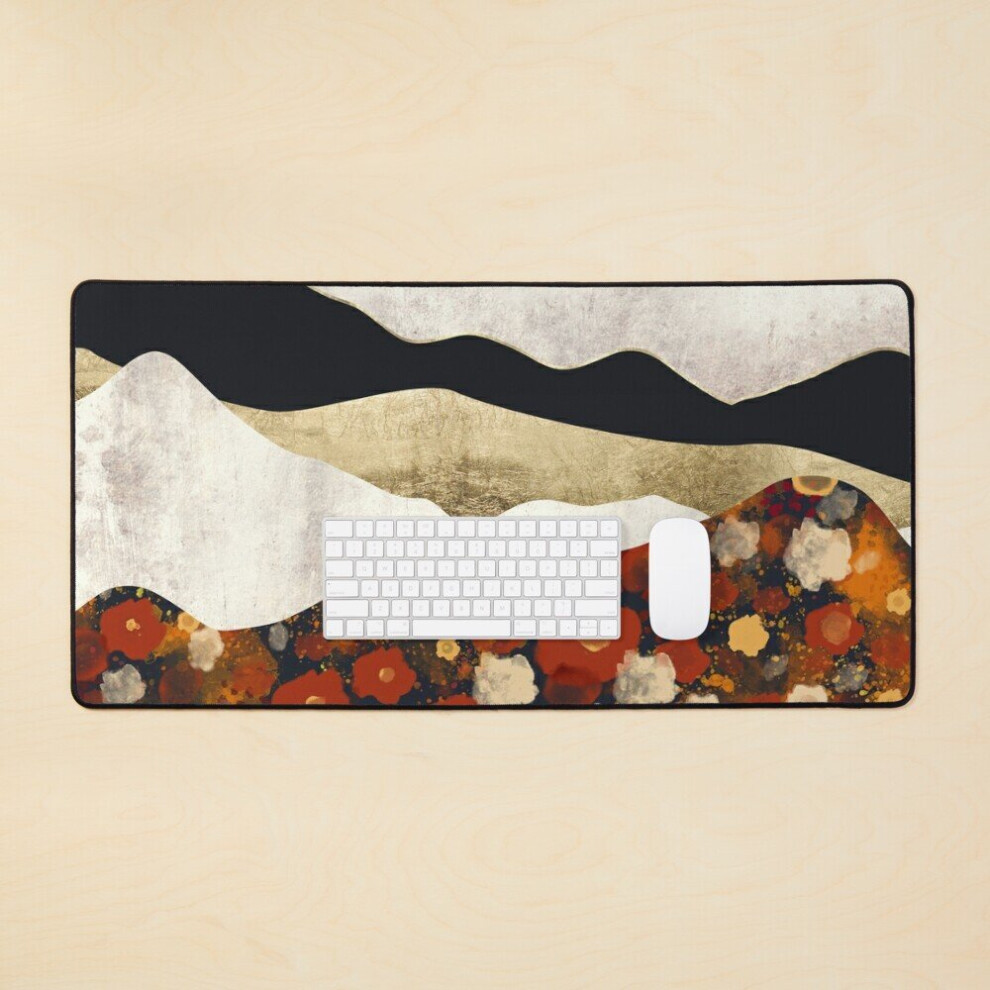 Desk Mat Autumn Field Large Gaming Mouse Pad 35X16 Inch 7802738374971