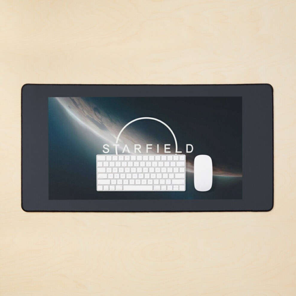 Desk Mat Starfield New Video Game Large Gaming Mouse Pad 35X16 Inch 7802738374865