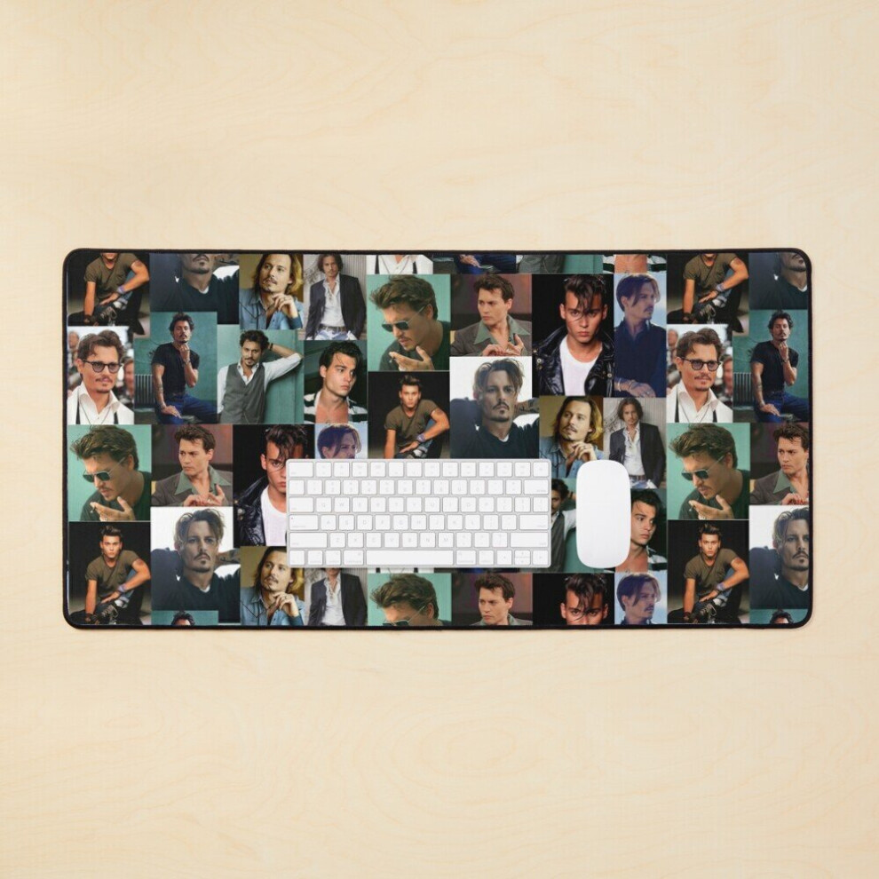Desk Mat Johnny Depp Love Original By Crushart1 On Redbubble Large Gaming Mouse Pad 35X16 Inch 7802738410655