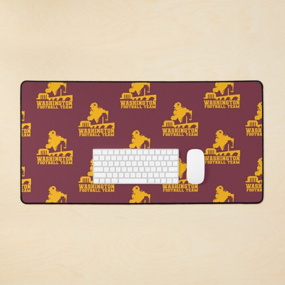 Desk Mat Washington Football Team - Dc Skyline Bridge Large Gaming Mouse Pad 35X16 Inch 7802738401981