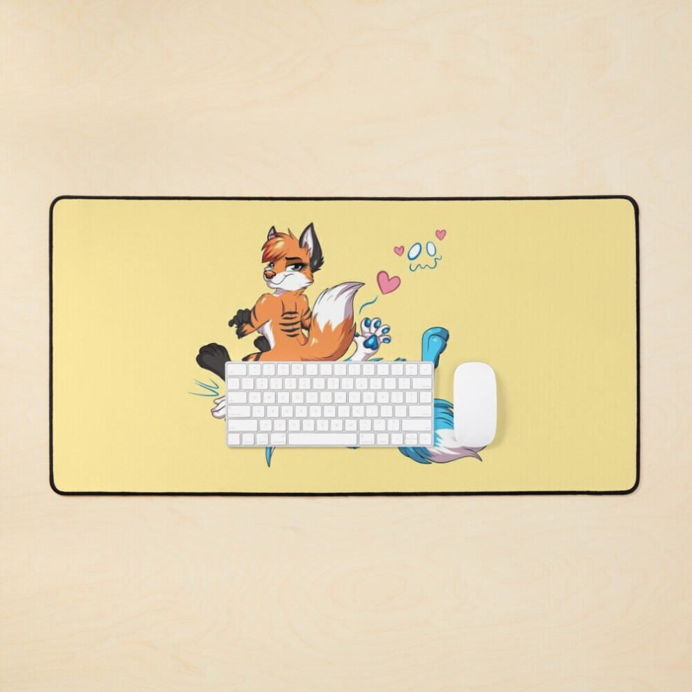 Desk Mat Butt Attack Large Gaming Mouse Pad 35X16 Inch 7802738330748