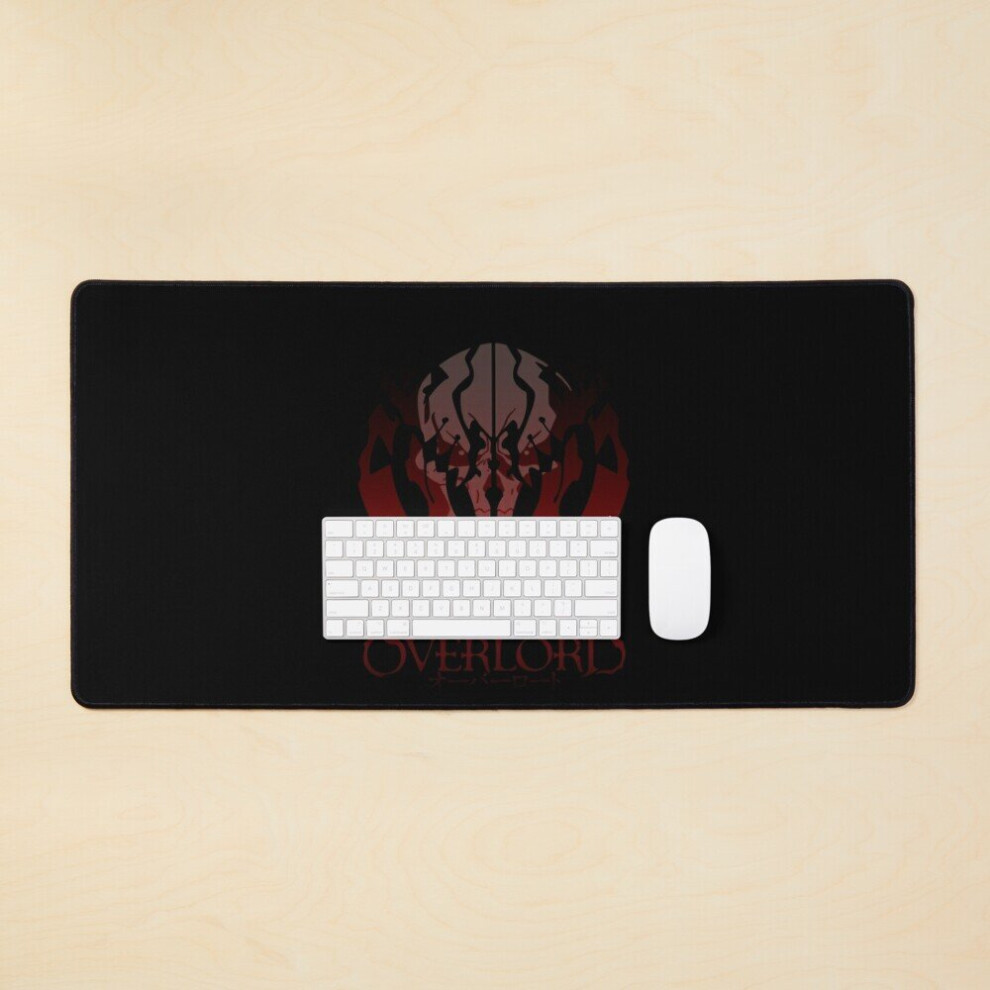 Desk Mat Ainz Ooal Gown Crest High Res Large Gaming Mouse Pad 35X16 Inch 7802738361087