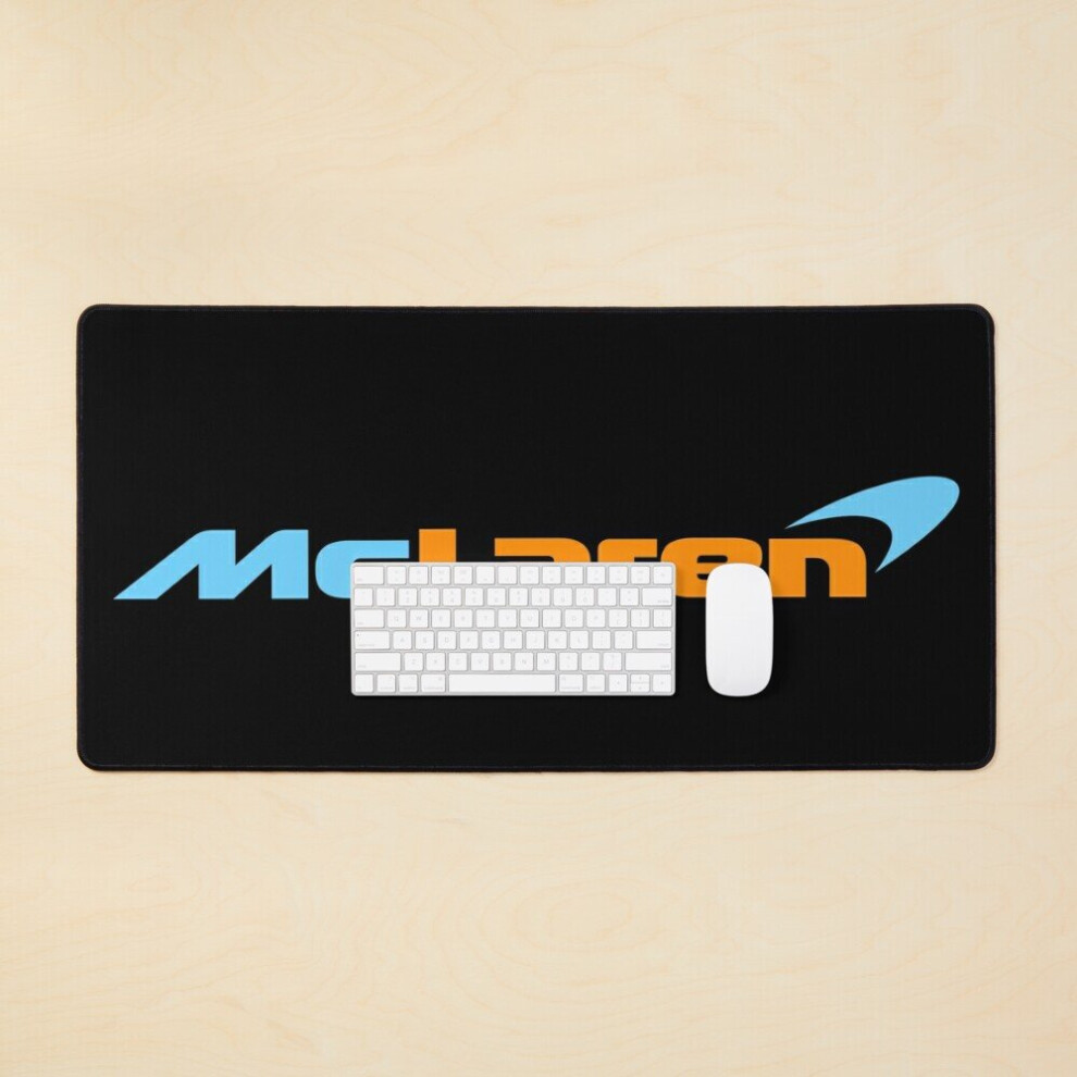 Desk Mat Mclaren F1 Colours 2022 Large Gaming Mouse Pad 35X16 Inch 7802738406566