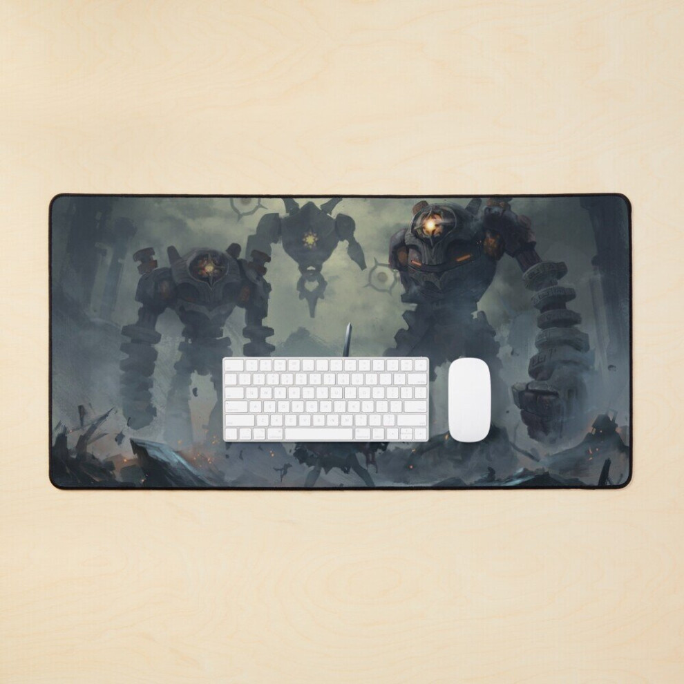 Desk Mat Genshin Impact Noelle Viix Large Gaming Mouse Pad 35X16 Inch 7802738336306