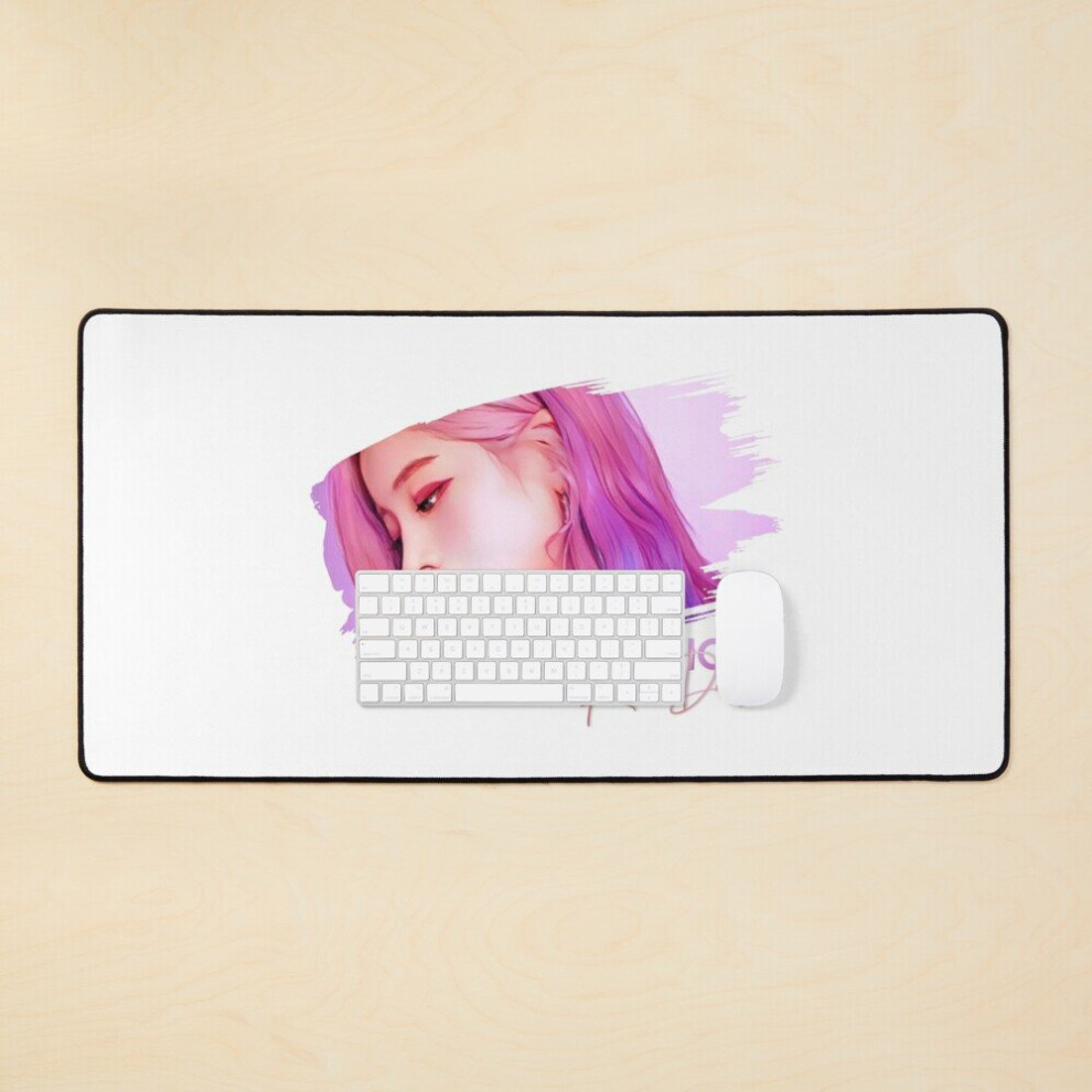 Desk Mat Kpop Kim Dahyun Large Gaming Mouse Pad 35X16 Inch 7802738356601
