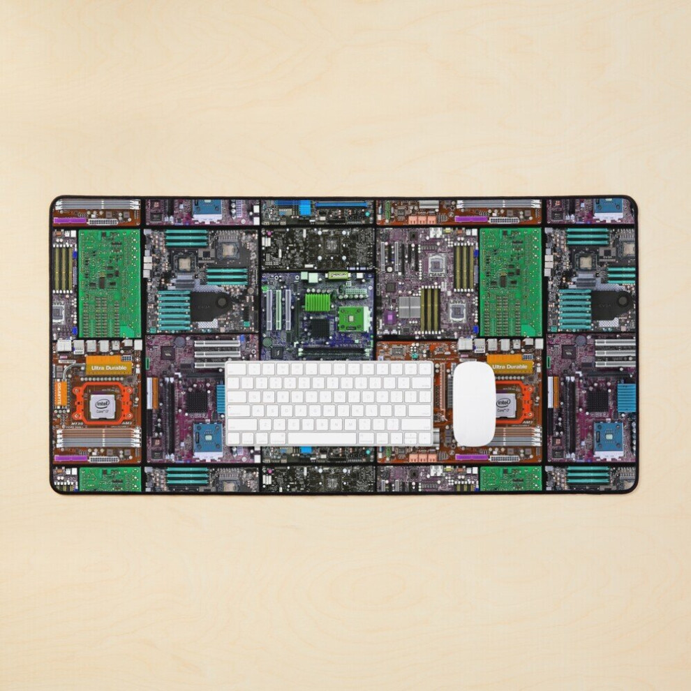 Desk Mat Motherboard Version 3 Large Gaming Mouse Pad 35X16 Inch 7802738406092