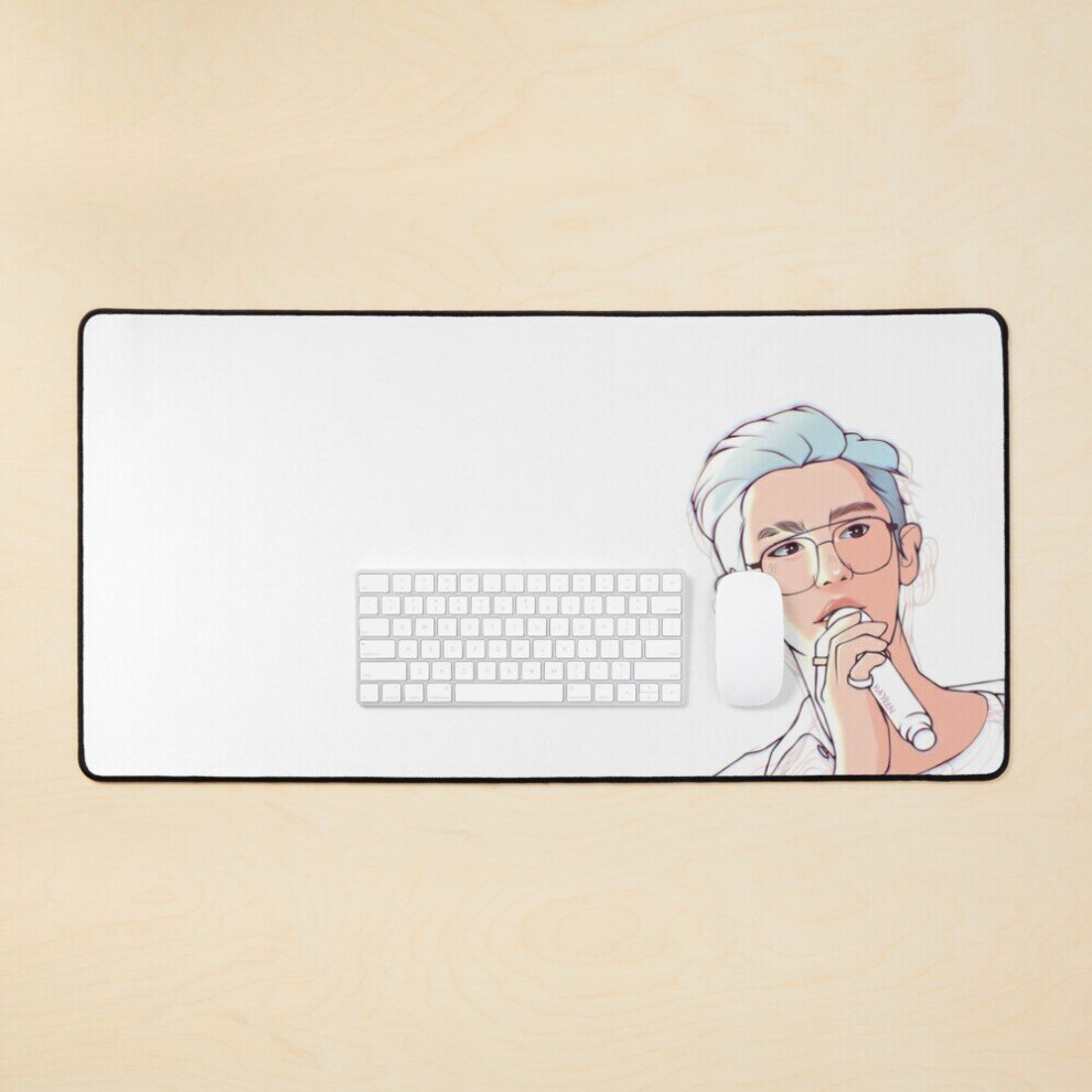 Desk Mat Park Chanyeol Large Gaming Mouse Pad 35X16 Inch 7802738330687