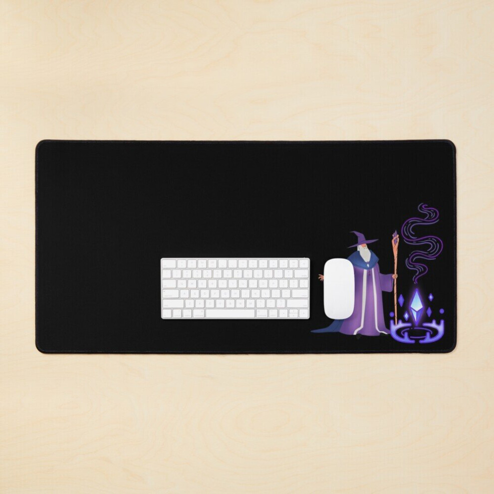 Desk Mat Magic Wizard Large Gaming Mouse Pad 35X16 Inch 7802738371734