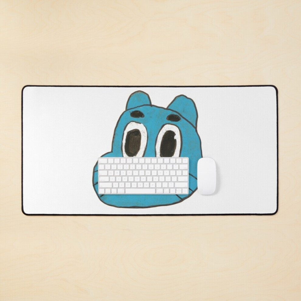 Desk Mat Gumball Kitty Large Gaming Mouse Pad 35X16 Inch 7802738404197