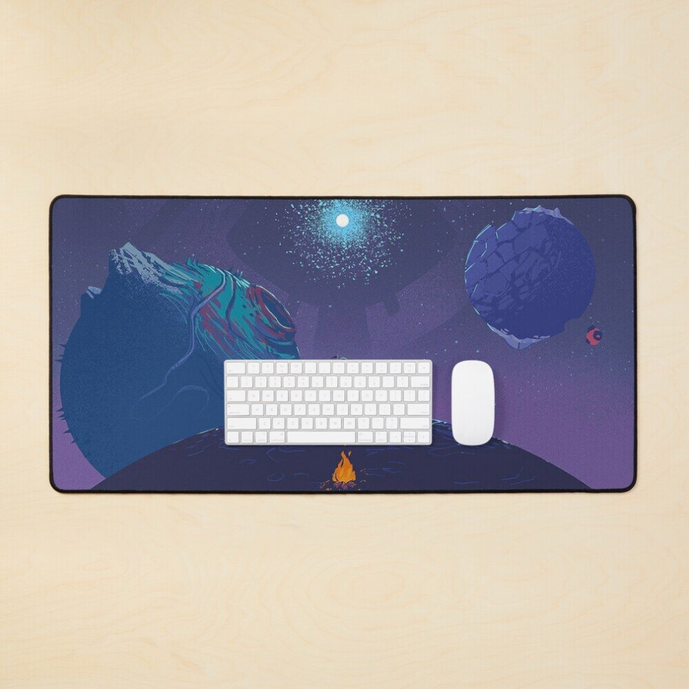 Desk Mat Outer Wilds Game Large Gaming Mouse Pad 35X16 Inch 7802738330694