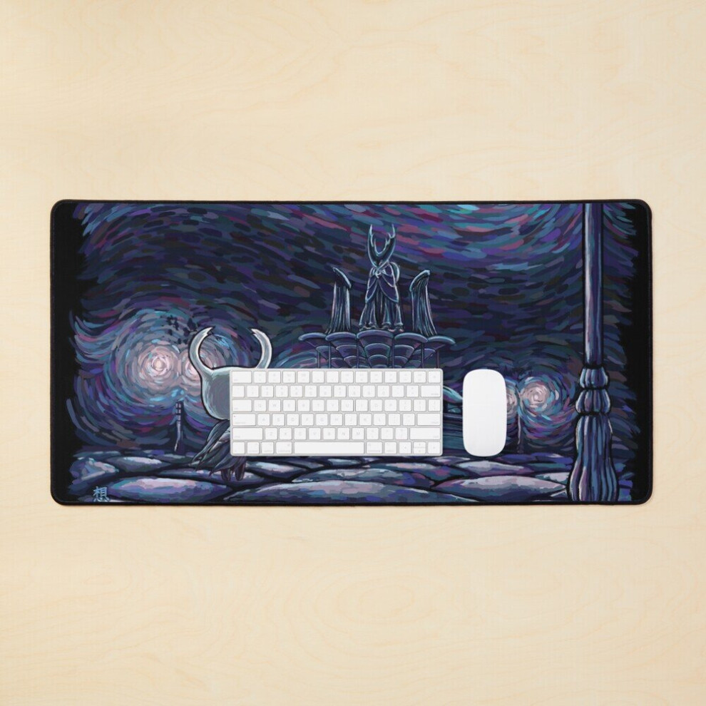 Desk Mat Starry Knight Large Gaming Mouse Pad 35X16 Inch 7802738367843
