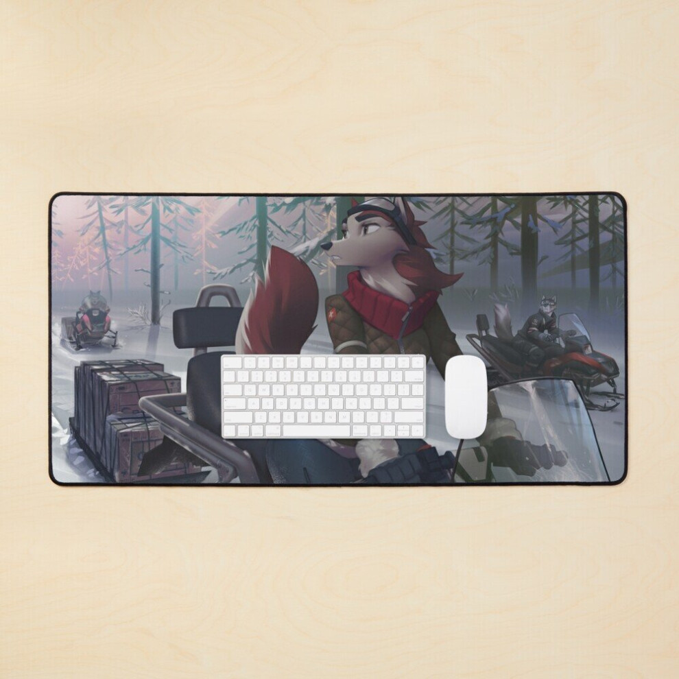 Desk Mat Expedition Large Gaming Mouse Pad 35X16 Inch 7802738370874