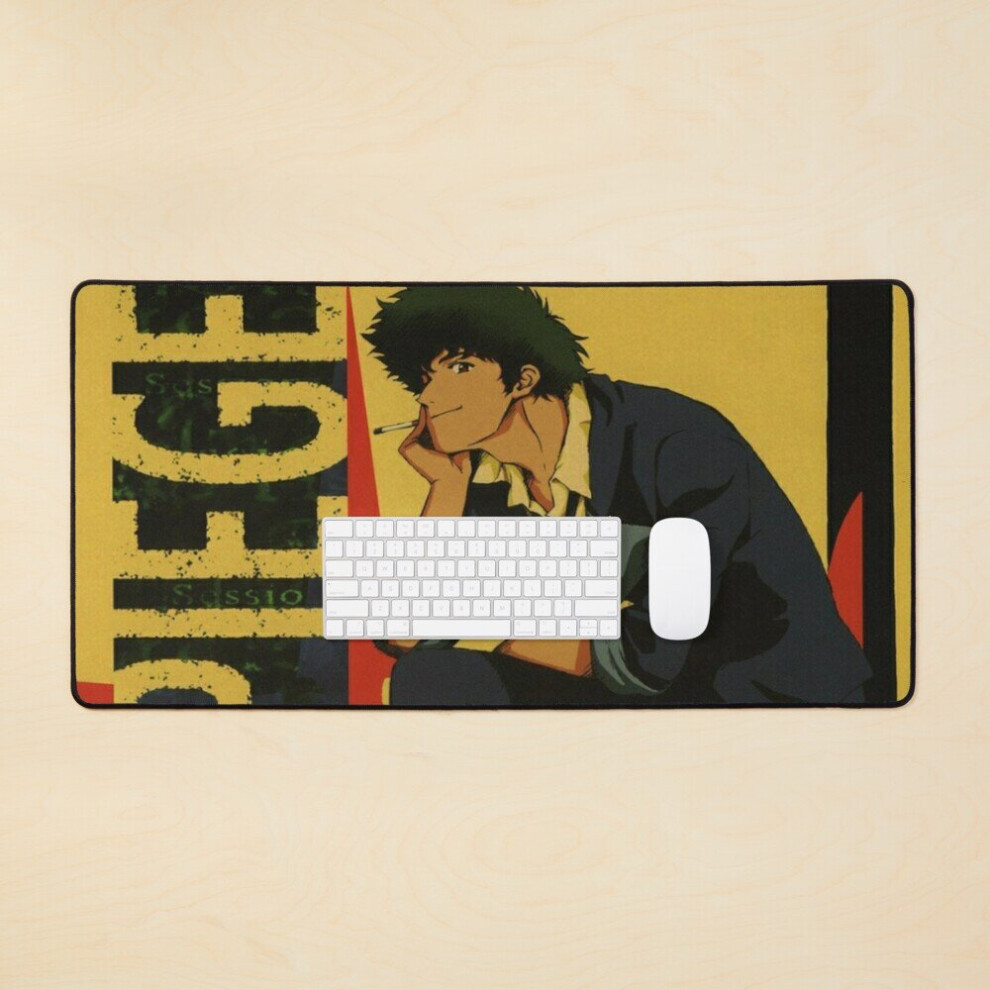 Desk Mat Cowboy Bebop Large Gaming Mouse Pad 35X16 Inch 7802738328288