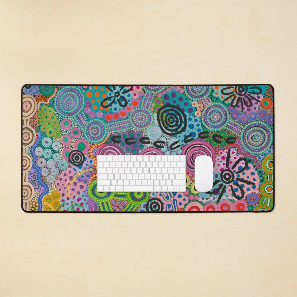 Desk Mat Family Large Gaming Mouse Pad 35X16 Inch 7802738330762