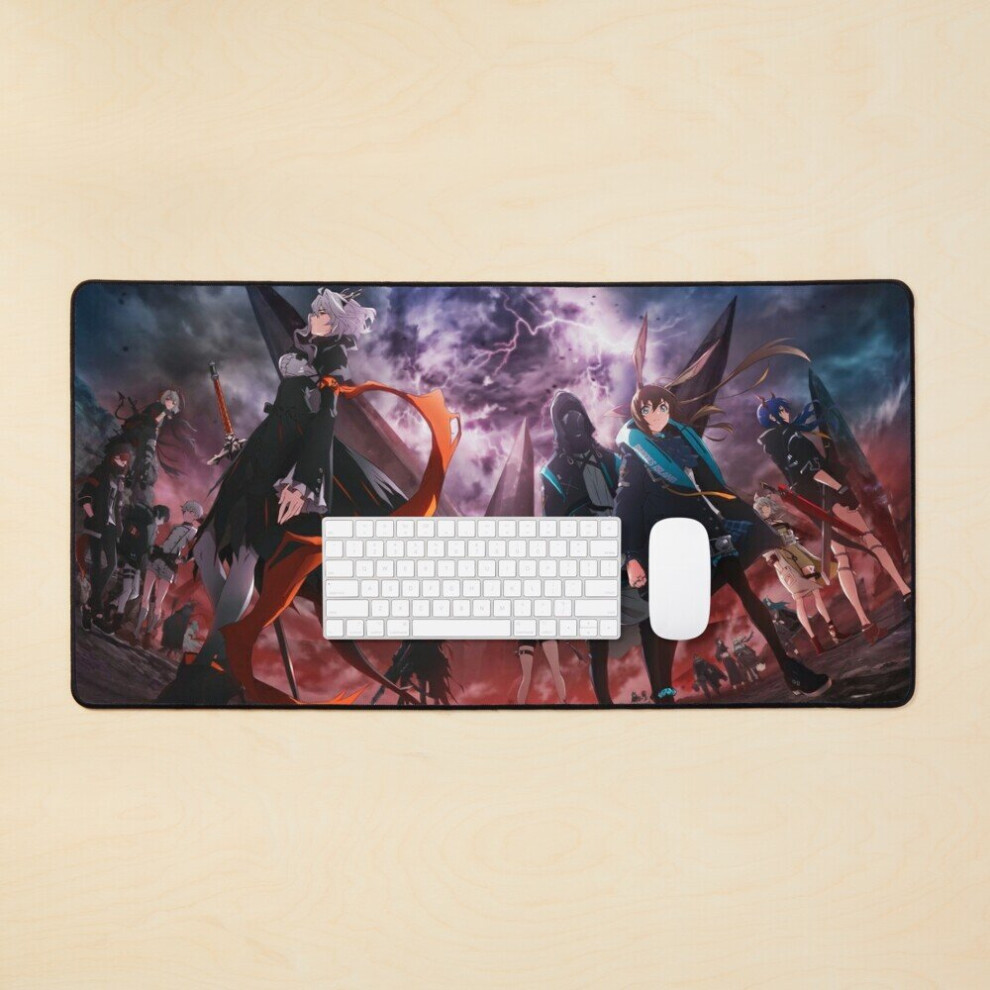 Desk Mat Arknights Prelude To Dawn Large Gaming Mouse Pad 35X16 Inch 7802738323320
