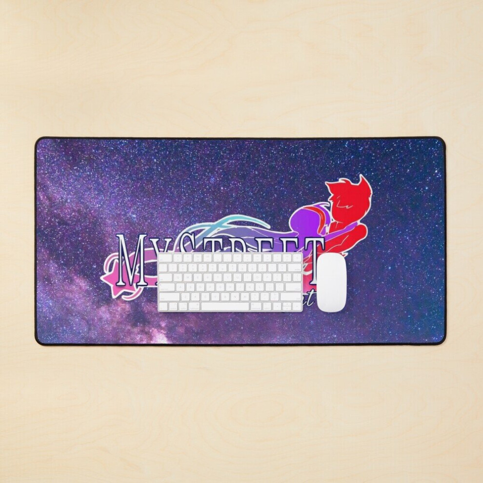 Desk Mat Mystreet Starlight Aphmau Season 5 Large Gaming Mouse Pad 35X16 Inch 7802738372762