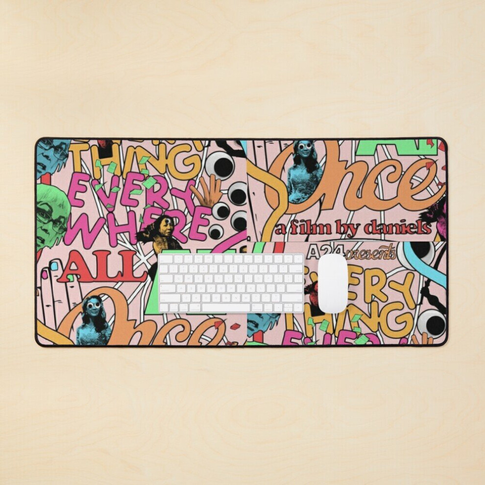 Desk Mat Everything Everywhere All At Once Alternative Poster Large Gaming Mouse Pad 35X16 Inch 7802738380484