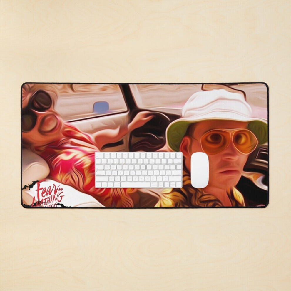 Desk Mat Fear And Loathing In Las Vegas Large Gaming Mouse Pad 35X16 Inch 7802738382822