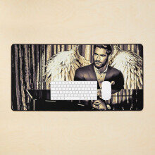 Desk Mat Goodbye Lucifer Large Gaming Mouse Pad 35x16 inch