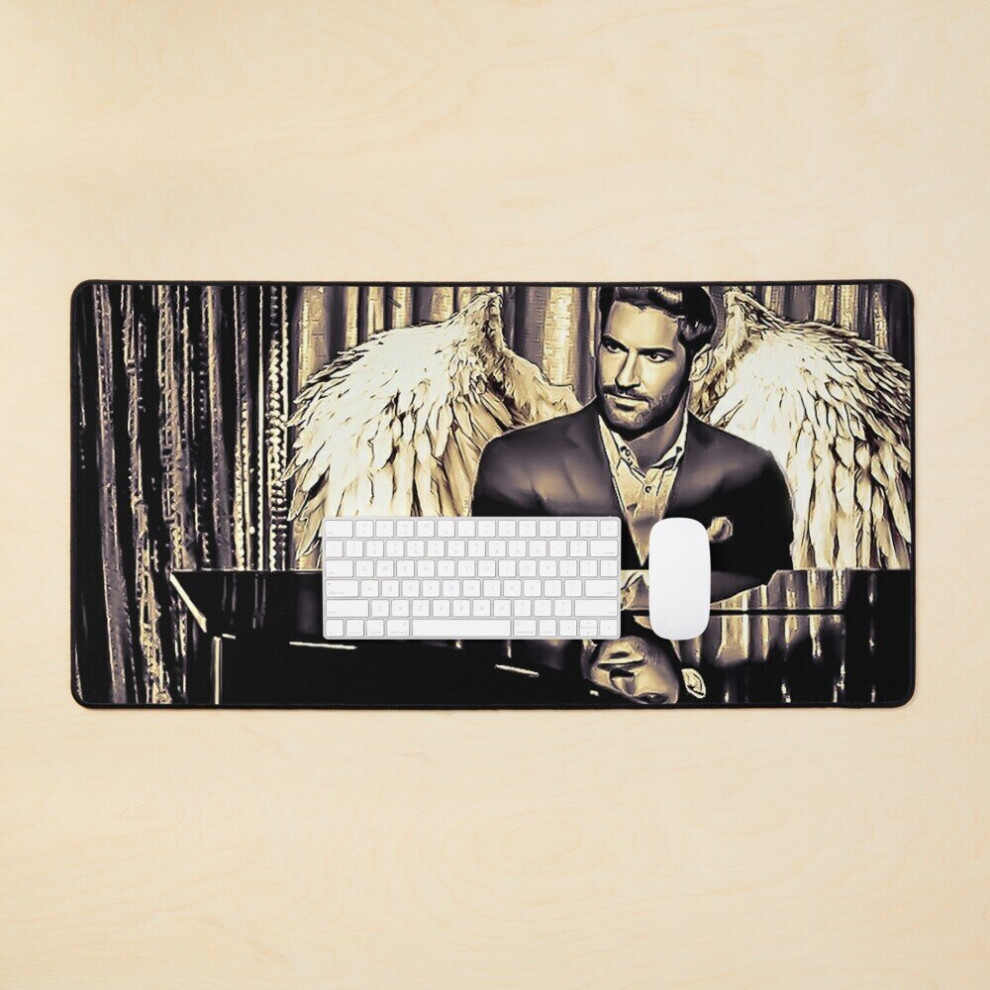 Desk Mat Goodbye Lucifer Large Gaming Mouse Pad 35X16 Inch 7802738340921